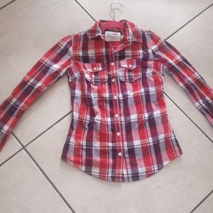 AEROPOSTALE XS BUTTON SHIRT